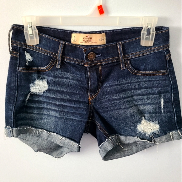 ❣️10/$50❣️HOLLISTER | Denim shorts - Picture 1 of 3